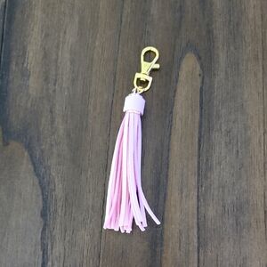 Makeup Junkie Baby Pink Tassel Brand New
